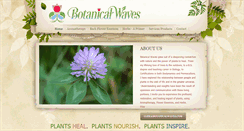 Desktop Screenshot of botanicalwaves.com